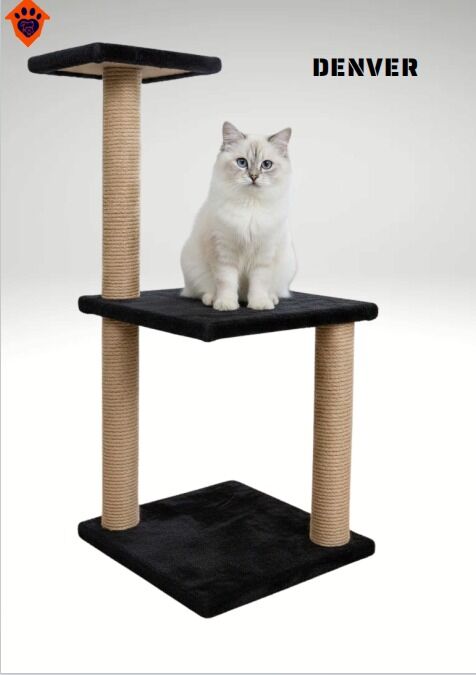CatMozz Denver Kedi Tırmalama Oyuncağı ve Evi