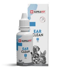 Supravet Ear Clean Kedi Köpek Kulak Temizleme Solüsyonu 50 mL