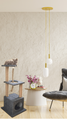 CatMozz Los Angeles Yuvalı Kedi Tırmalama Oyuncağı ve Evi