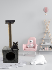 CatMozz New York Yuvalı Kedi Tırmalama Oyuncağı ve Evi