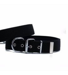 Doggie Comfort Yumuşak Dokulu Köpek Siyah Boyun Tasması 4x57-65cm
