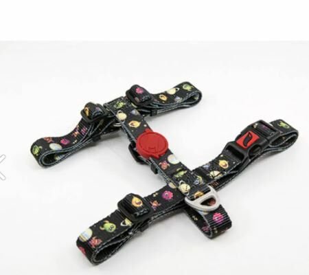 Tailpetz Space H-tipi Siyah Göğüs Tasması Xs