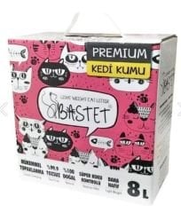 Bastet Topaklanan Premium Doğal Kedi Kumu 8 Litre