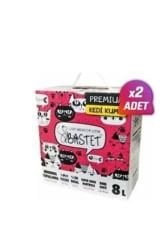 Bastet Natural Tozsuz Kedi Kumu 8 Litre 2 Adet