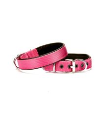 Doggie Comfort Yumuşak Dokulu Köpek Mor Boyun Tasması 2,5*42-50 cm