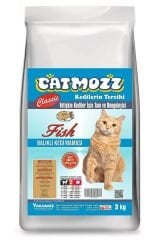 CatMozz Classic Balıklı Yetişkin Kedi Maması 3 Kg