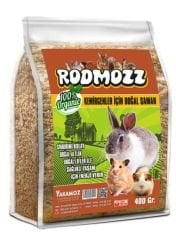 RodMozz Kemirgen İçin Doğal Altlık Saman 400 Gr Kilitli Paket