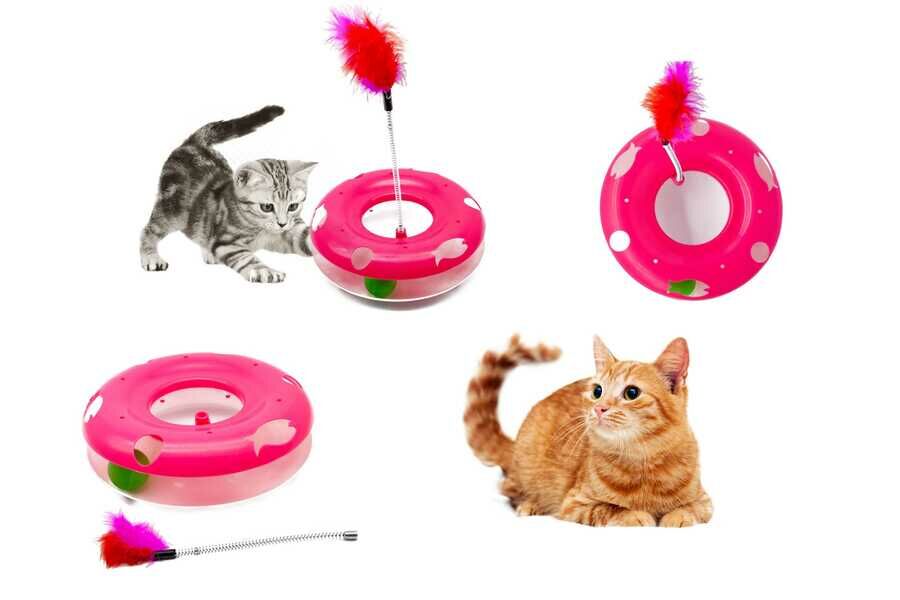 CatMozz Yaylı Dönence Kedi Oyuncağı