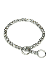 Doggie Eğitim Serisi Boğma Zincirli Köpek Boyun Tasması 3,5x40-50cm - Chrome