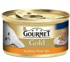 Gourmet Gold Kıyılmış Hindi Etli Kedi Konservesi 85 Gr