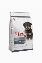 Reflex Yetişkin Kuzulu & Pirinçli Yavru Köpek Maması 3 Kg