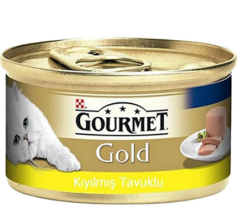 Purina Gourmet Kıyılmış Tavuk Etli Kedi Yaş Mama 85 Gr