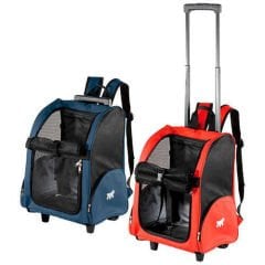 Ferplast Trolley Çekçekli Kedi ve Küçük Irk Köpek Taşıma Çantası 32x28x51 Cm