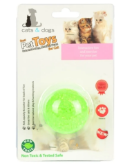 PetToys Zilli Kedi Oyun Topu 1 Adet 16 Cm