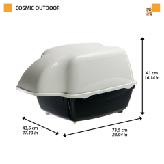 Ferplast Cosmic Outdoor Kapalı Kedi Tuvaleti