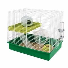 Ferplast İki Katlı Hamster Kafesi 46x29x37 cm