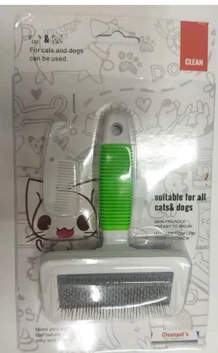 Clean Pets Orta,tarak Hediyeli Kedi Ve Köpek Tarağı