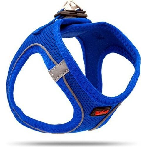 Tailpetz Airmesh Saks Mavi Göğüs Tasması