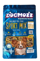 DogMozz Semi-moist Yarı Yumuşak Köpek Ödül Maması Sport Mıx 500 Gr