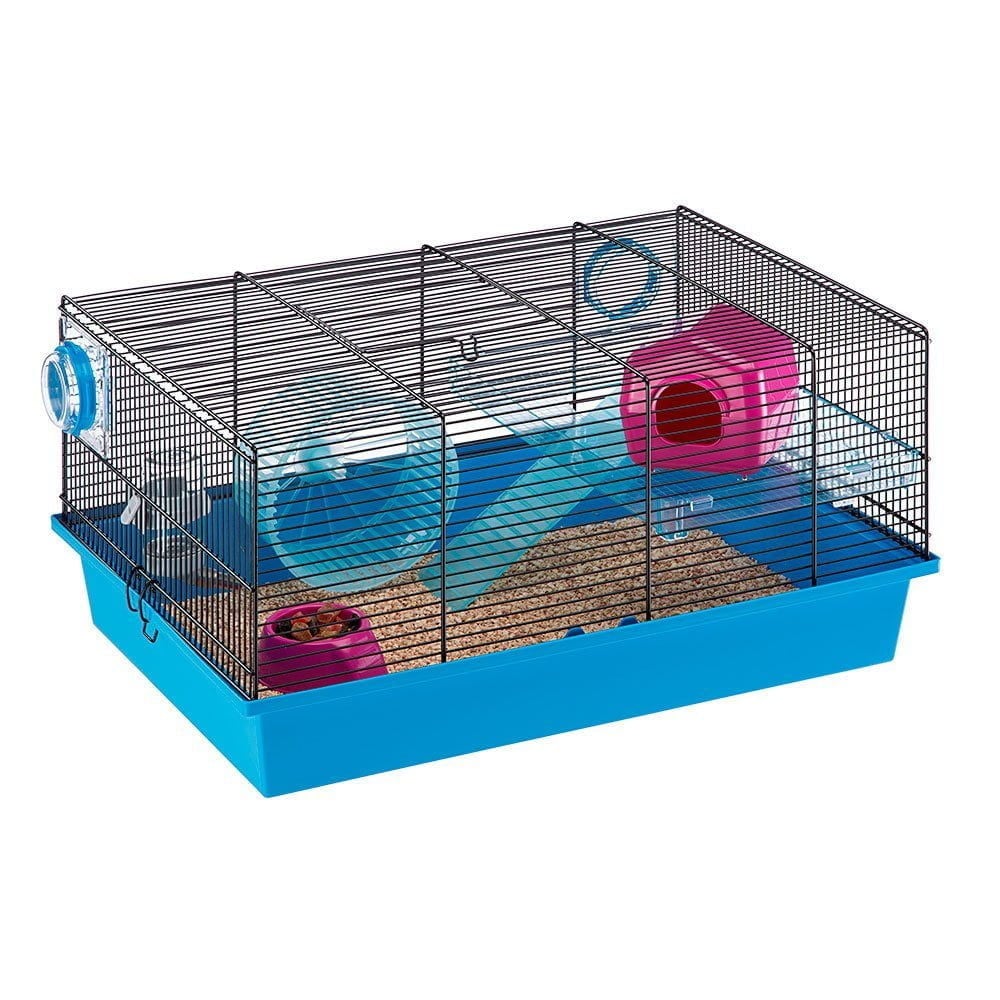 Ferplast Milos Siyah Demirli Hamster Kafesi