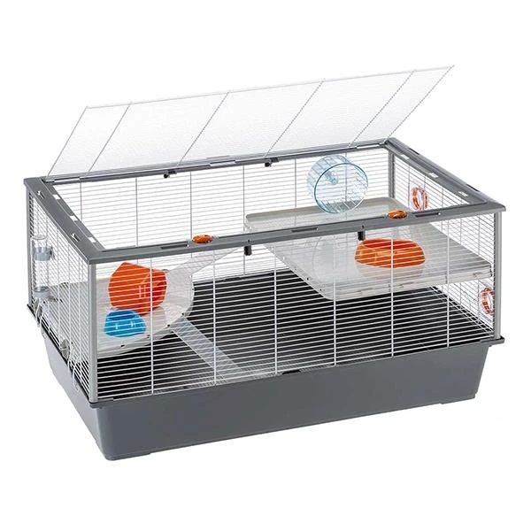Ferplast Criceti 100 Tavşan ve Guine Pig Kafesi Beyaz