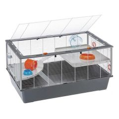 Ferplast Criceti 100 Tavşan ve Guine Pig Kafesi Beyaz
