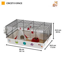 Criceti 9 Hamster Kafesi / Uzay Temalı