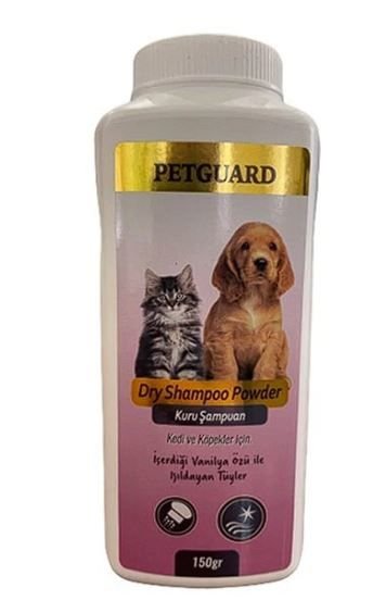 Petguard Kedi Ve Köpek Toz Şampuan 150 Gr