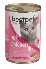 Bestpet Tavuklu Yavru Kedi Konservesi 400 Gr