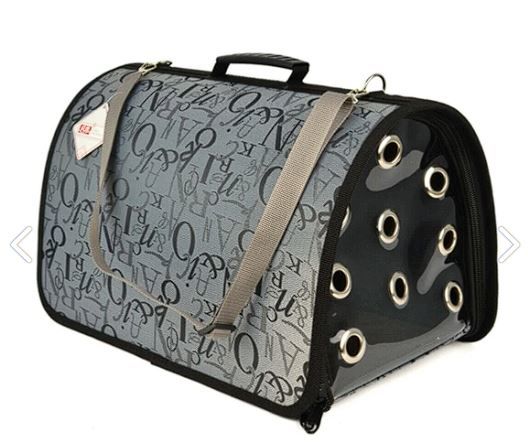 Pet Pretty Flybag Kapalı Çanta Gri 28x44x28 Cm