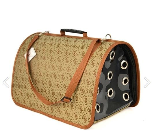 Pet Pretty Flybag Kapalı Çanta Kahve 28x44x28 cm