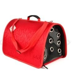 Pet Pretty Flybag Kapalı Çanta Kırmızı 28x44x28 Cm