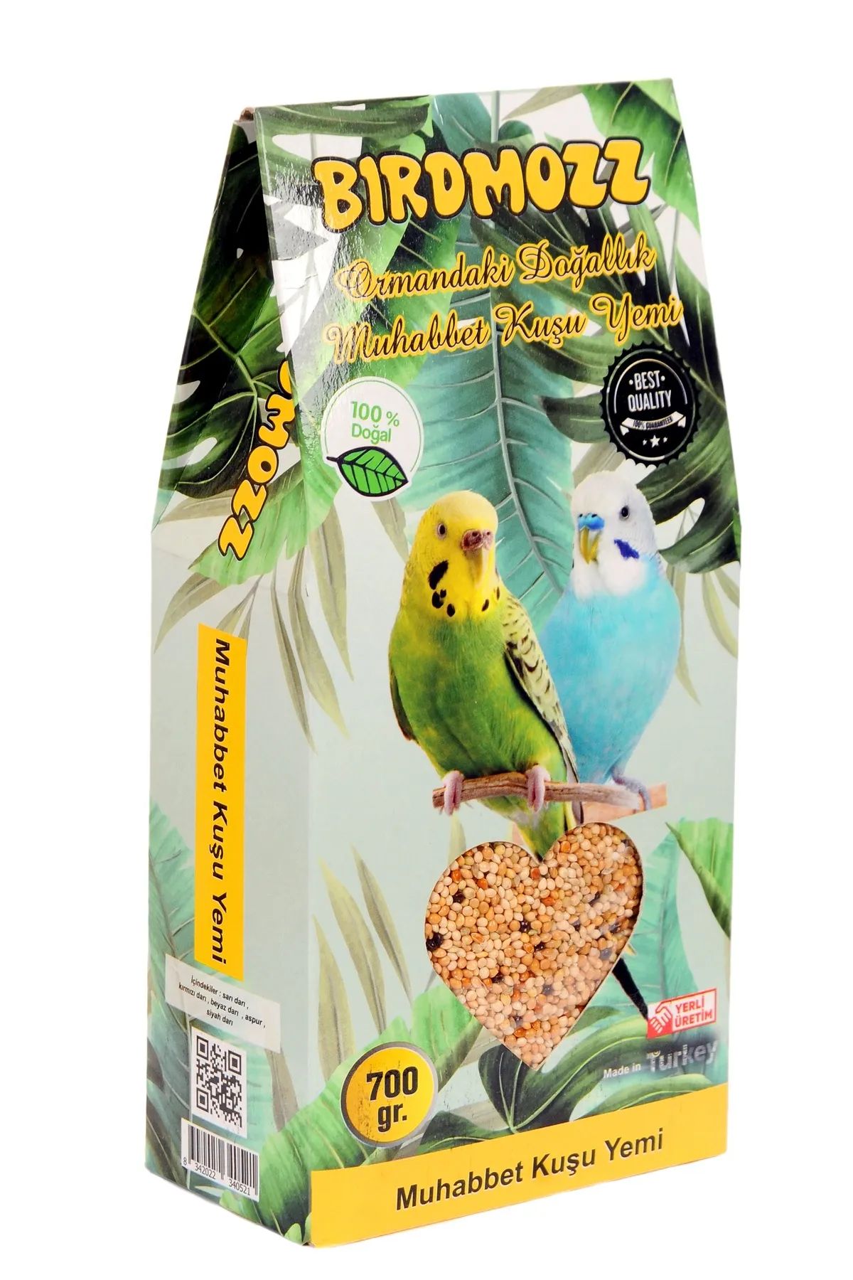 BirdMozz Muhabbet Kuş Yemi 700 Gr