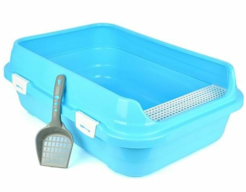 CatMozz Açık Lüx Kedi Tuvaleti Xxl Büyük Boy Paspas Kürekli