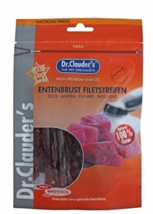 Dr. Clauder's Köpek Ördek Göğüs Çubuk 80 Gr