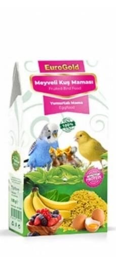 EuroGold Meyveli Yumurtalı Kuş Maması 100 gr