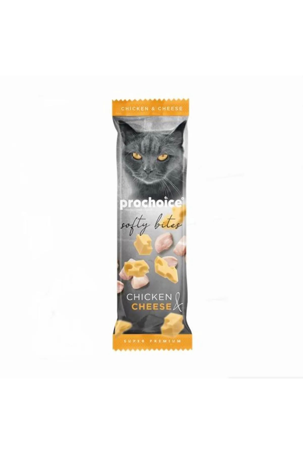 ProChoice Softy Bites Tavuklu ve Peynirli Yumuşak Kedi Ödül Maması 10 Gr