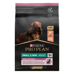 Pro Plan Small&Mini Sensitive Skin Somonlu ve Pirinçli Küçük Irk Yetişkin Köpek Maması 3 Kg