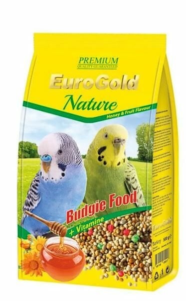 EuroGold Ballı Muhabbet Kuşu Yemi 1 Kg