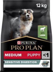 PRO PLAN® Medium Puppy Sensitive Digestion Kuru Yavru Köpek Maması Zengin Kuzu Eti İçeriği
