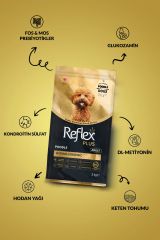 Reflex Plus Poodle Yetişkin Hypoallergenic Küçük Irk Mini Köpek Maması 2 Kg