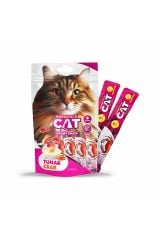 EuroGold Cat Sıvı Kedi Ödülü Ton - Yengeç 5x15gr
