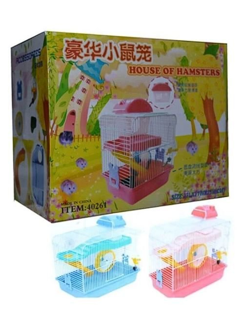 Eurogold Dream House Hamster Kafesi 23x17x25 Cm
