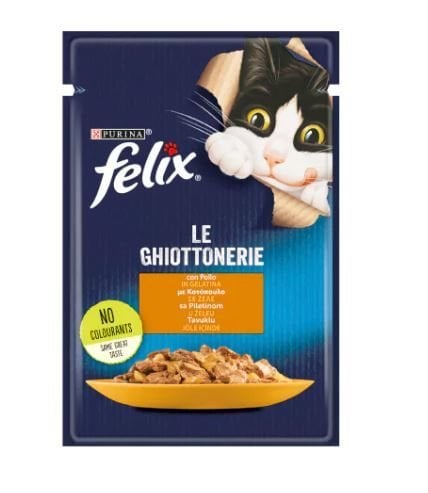 Felix Tavuklu Yaş Yetişkin Kedi Maması 85 Gr