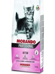 Morando Tavuklu & Somonlu Yavru Kedi Maması 1.5 Kg
