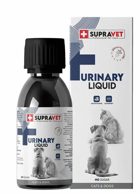 Supravet Urinary Kedi ve Köpek İçin idrar Sağlığı Sistem Destekleyici Sıvı Damla 100ml