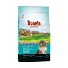 Bonnie Somonlu Yetişkin Kedi Maması 500 Gr