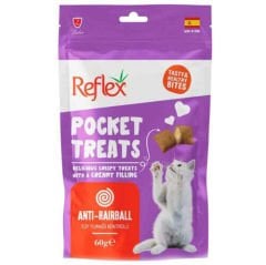 Reflex Pocket Treats Anti Hairball Kedi Ödülü 60 gram