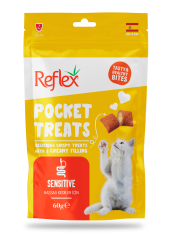 Reflex Pocket Treats Sensitive Kedi Ödül Maması 60 Gram