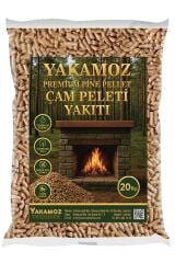 Yakamoz Yüksek Isı Değerli A1 Kalite İTHAL Dumansız %100 Çam Peleti Yakıtı 20 kg